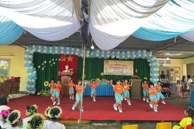 Lễ tổng kết và lễ ra trường cho các trẻ 5 tuổi năm học 2024-2025